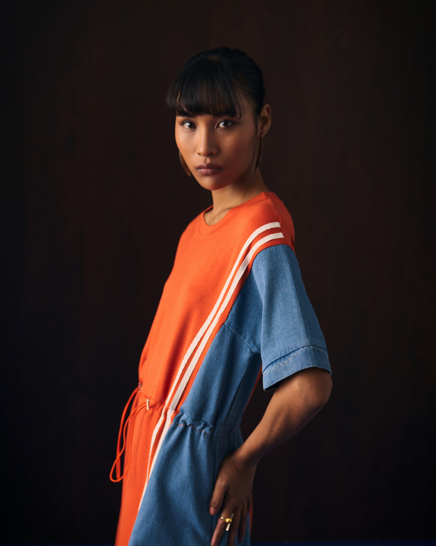 ORANGE ERES DRESS