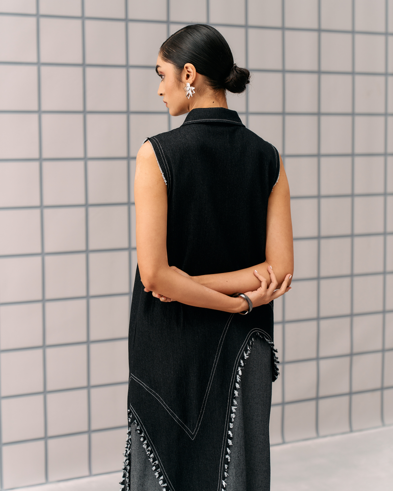 BLACK ARELLA DRESS