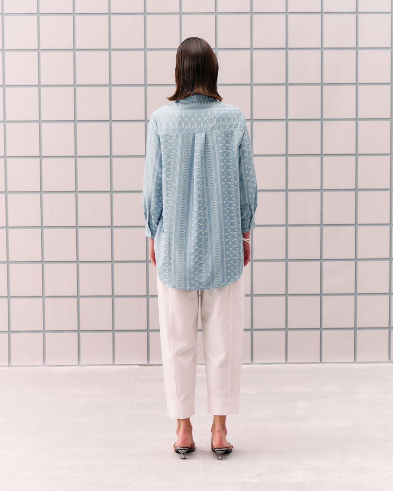 SKY BLUE ALEMAI SHIRT