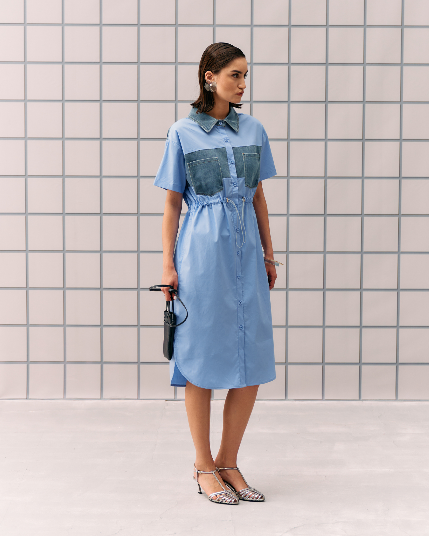 POWDER BLUE ALLES DRESS