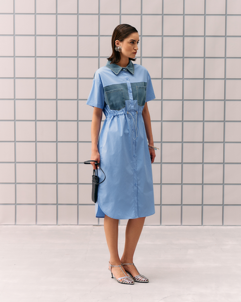 POWDER BLUE ALLES DRESS