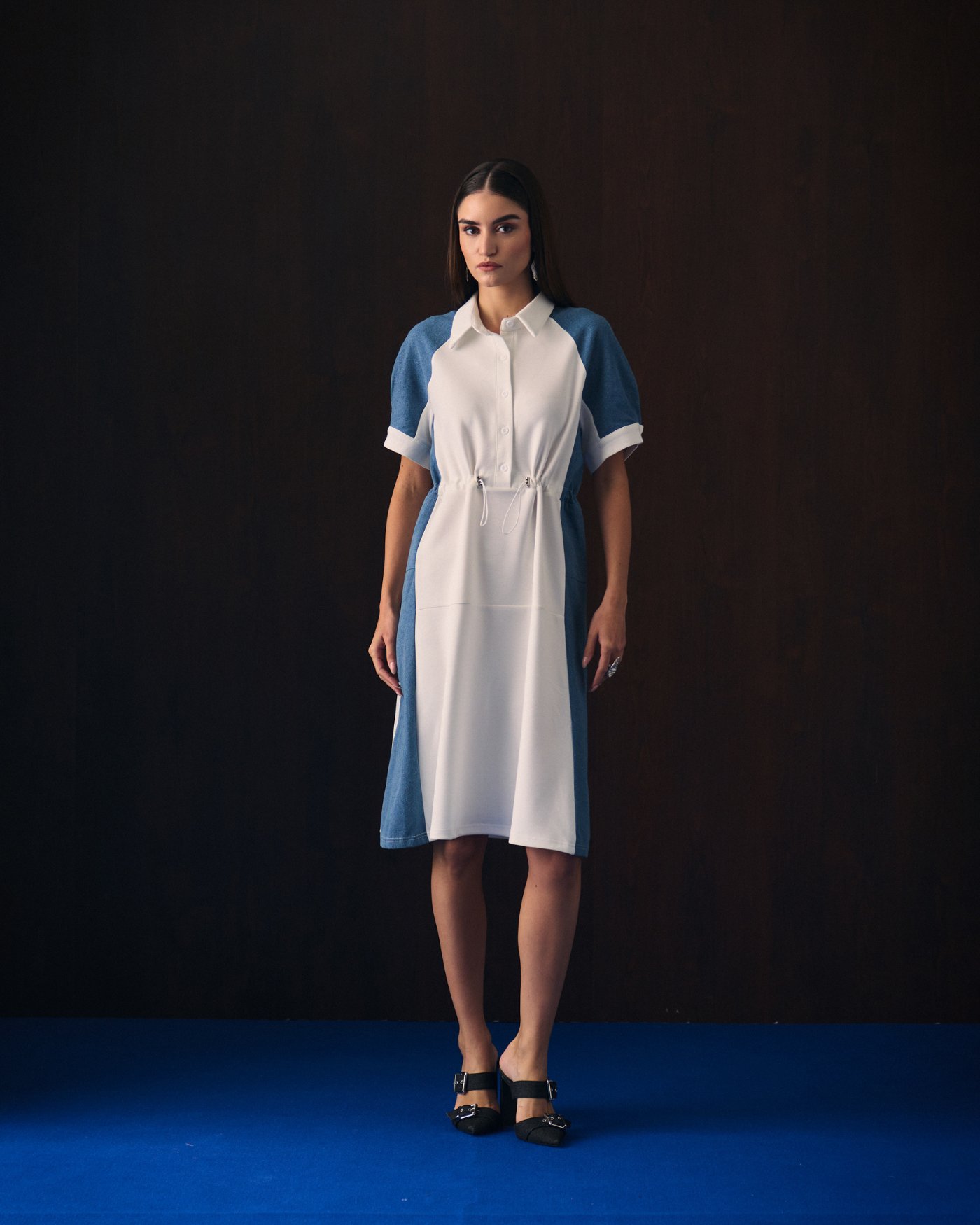 WHITE IMANIS DRESS