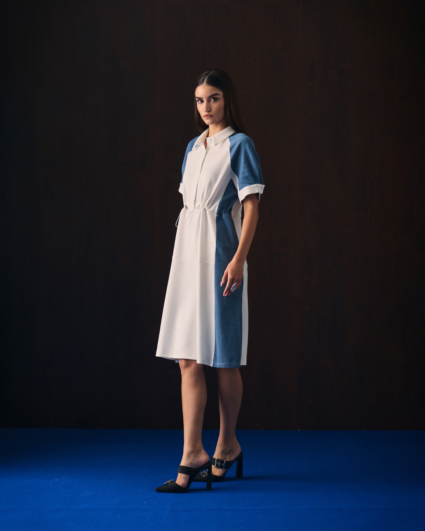 WHITE IMANIS DRESS