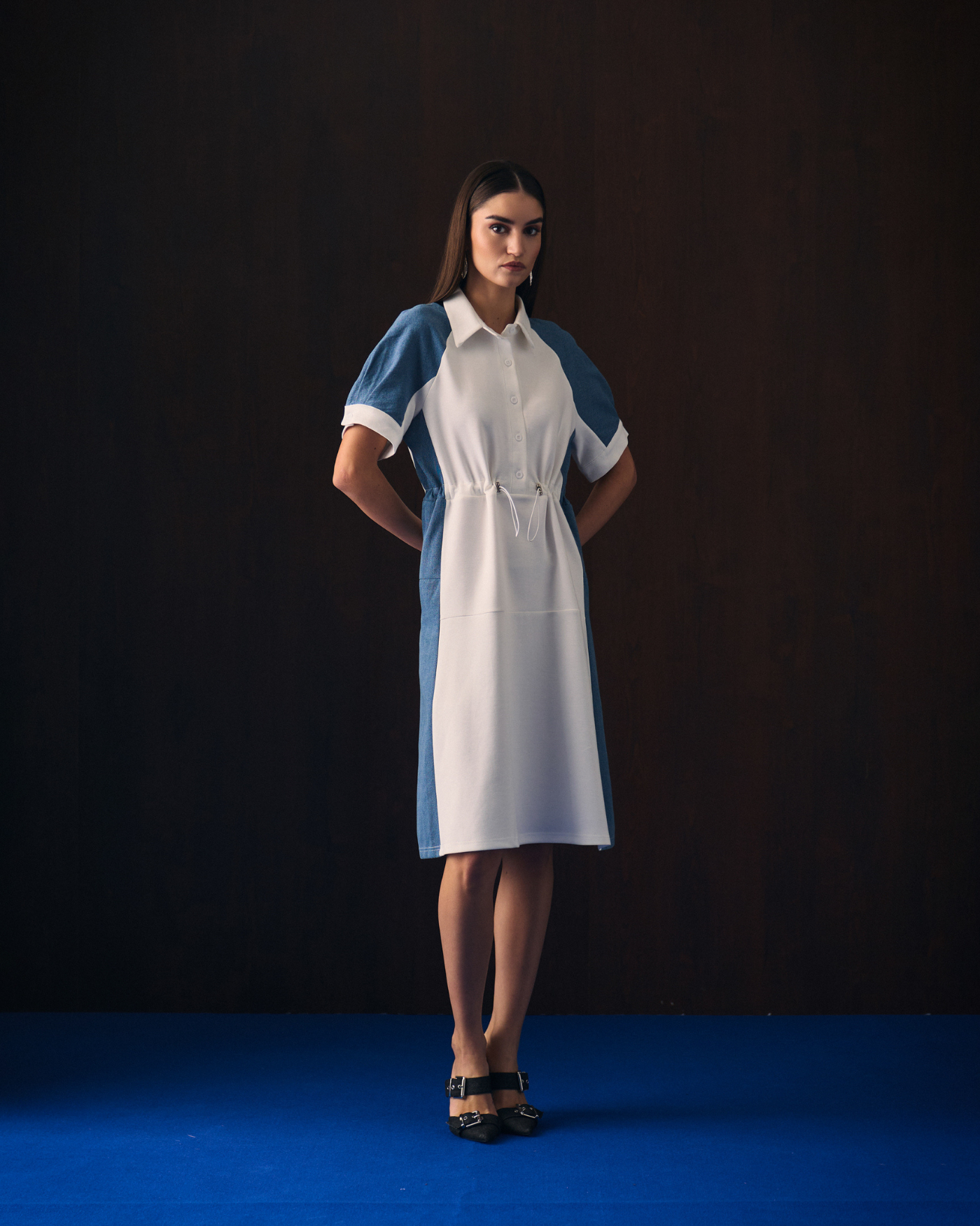 WHITE IMANIS DRESS