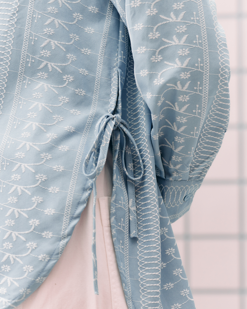 SKY BLUE ALEMAI SHIRT