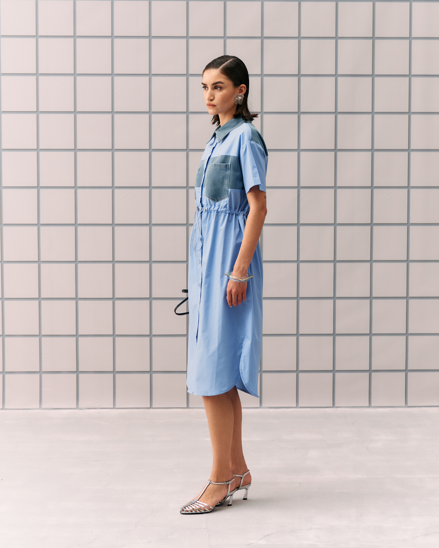 POWDER BLUE ALLES DRESS