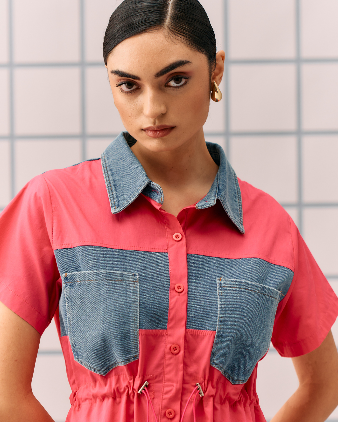 FUSCIA ALLES DRESS