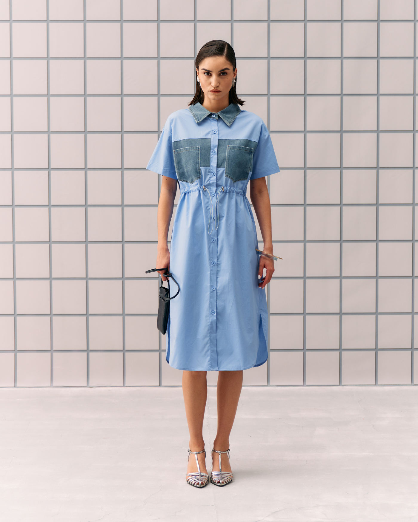 POWDER BLUE ALLES DRESS