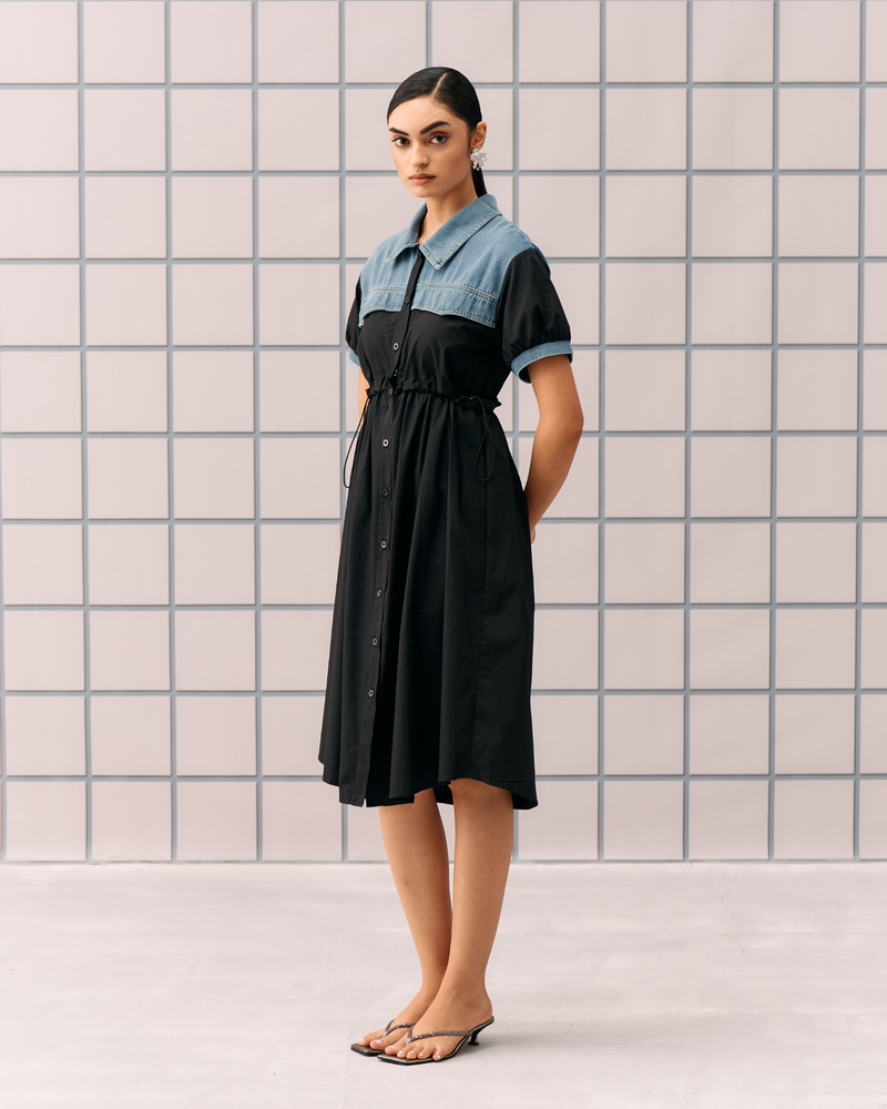 BLACK CORON DRESS