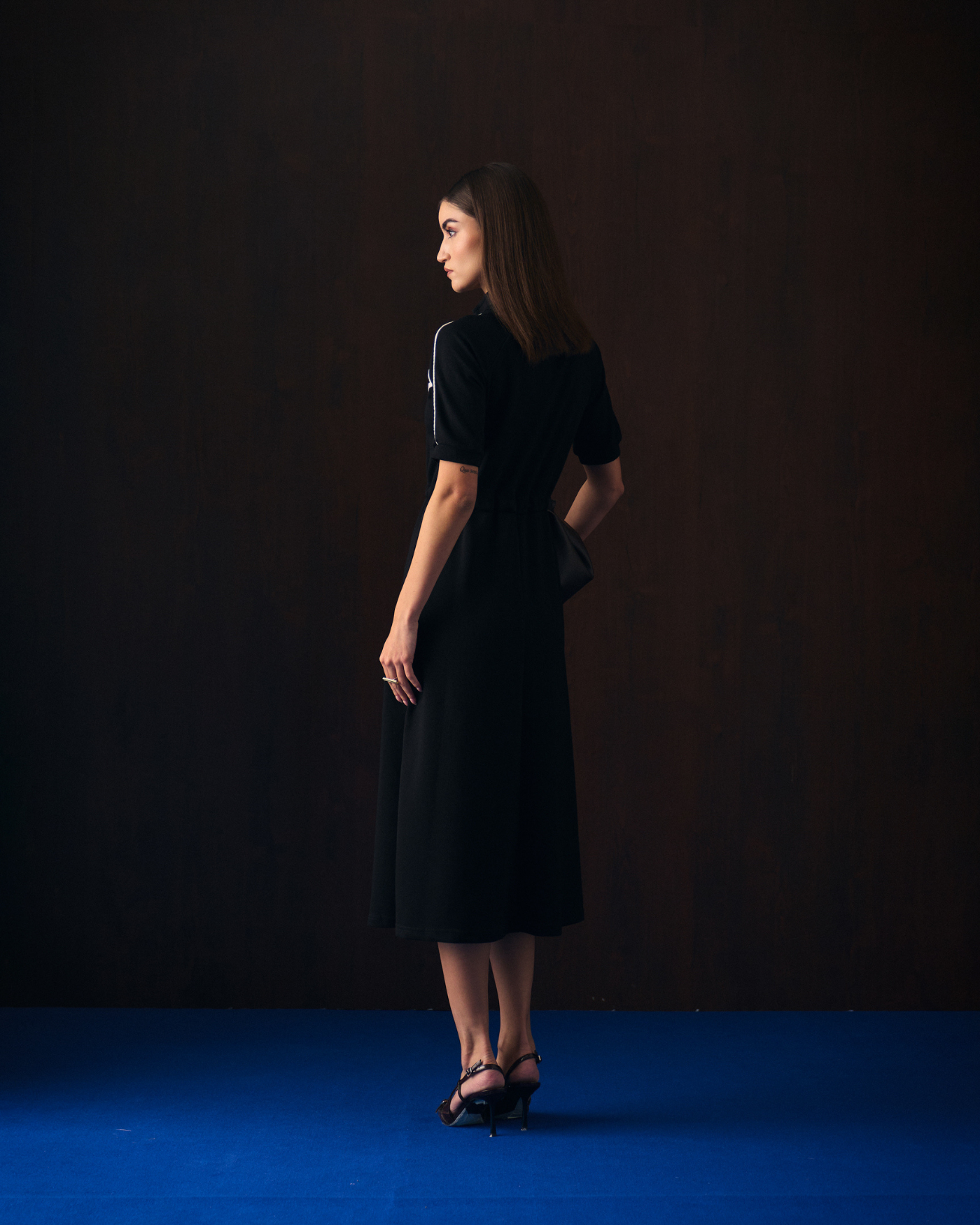 BLACK IZILS DRESS