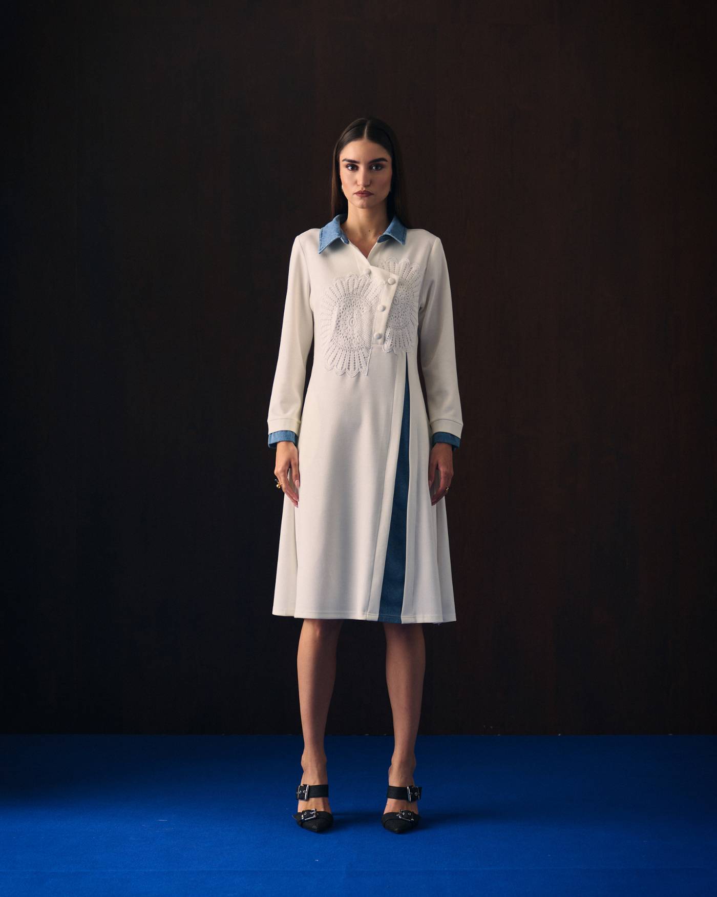 WHITE LINEA DRESS