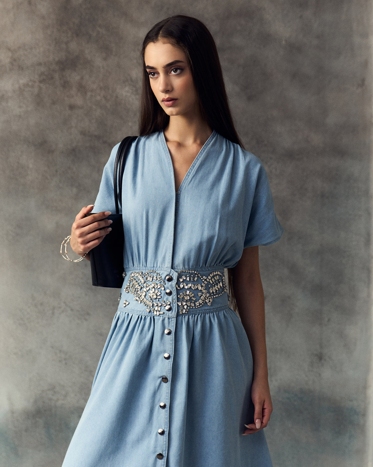 SKY BLUE ANISE DRESS