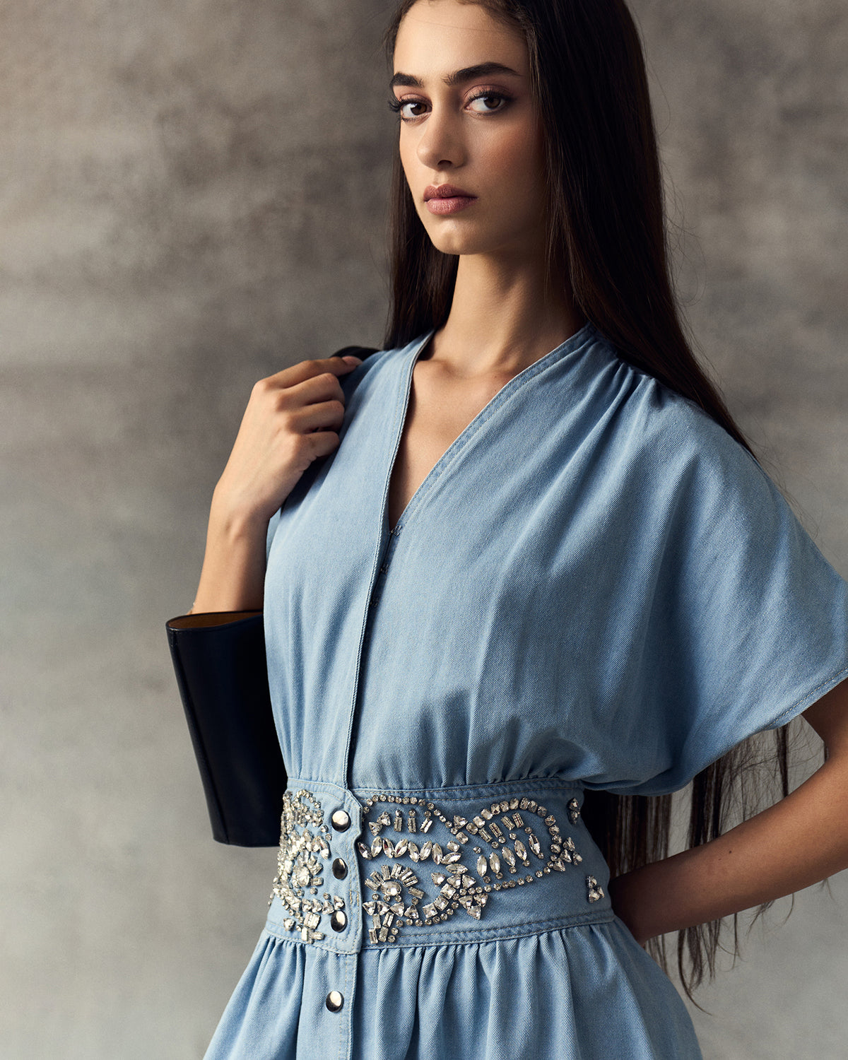 SKY BLUE ANISE DRESS