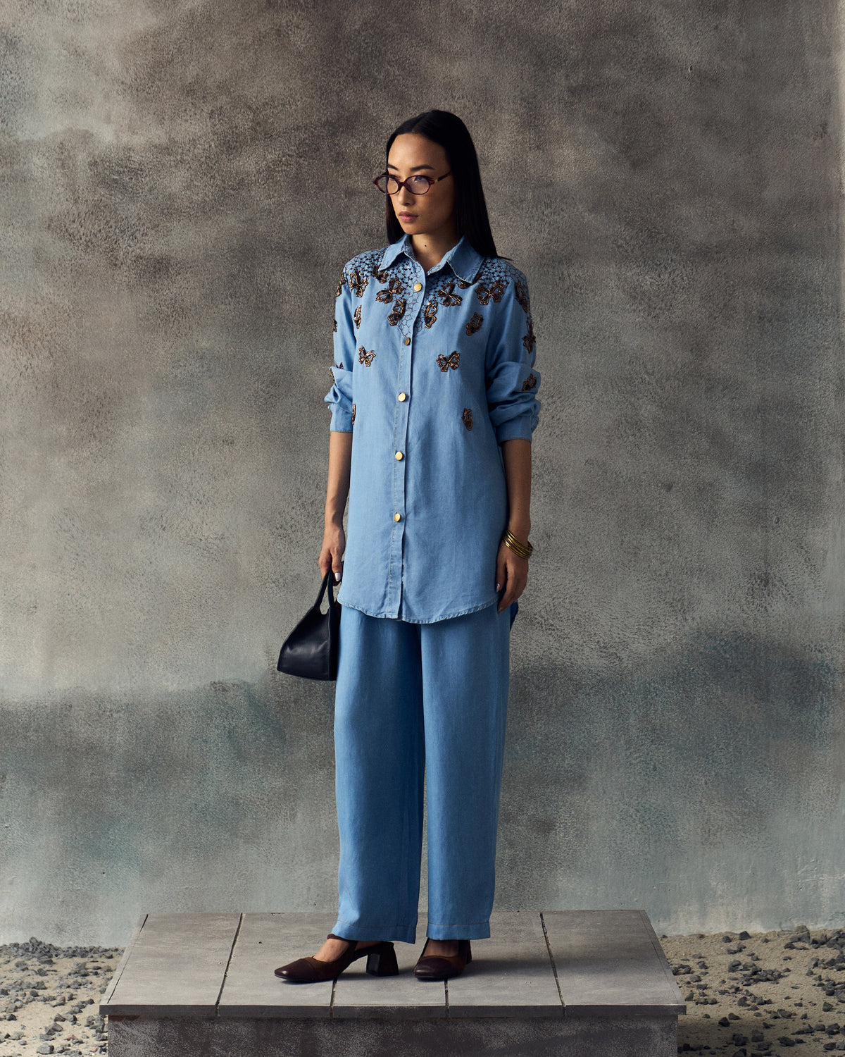 SKY BLUE LORREN COORD SET