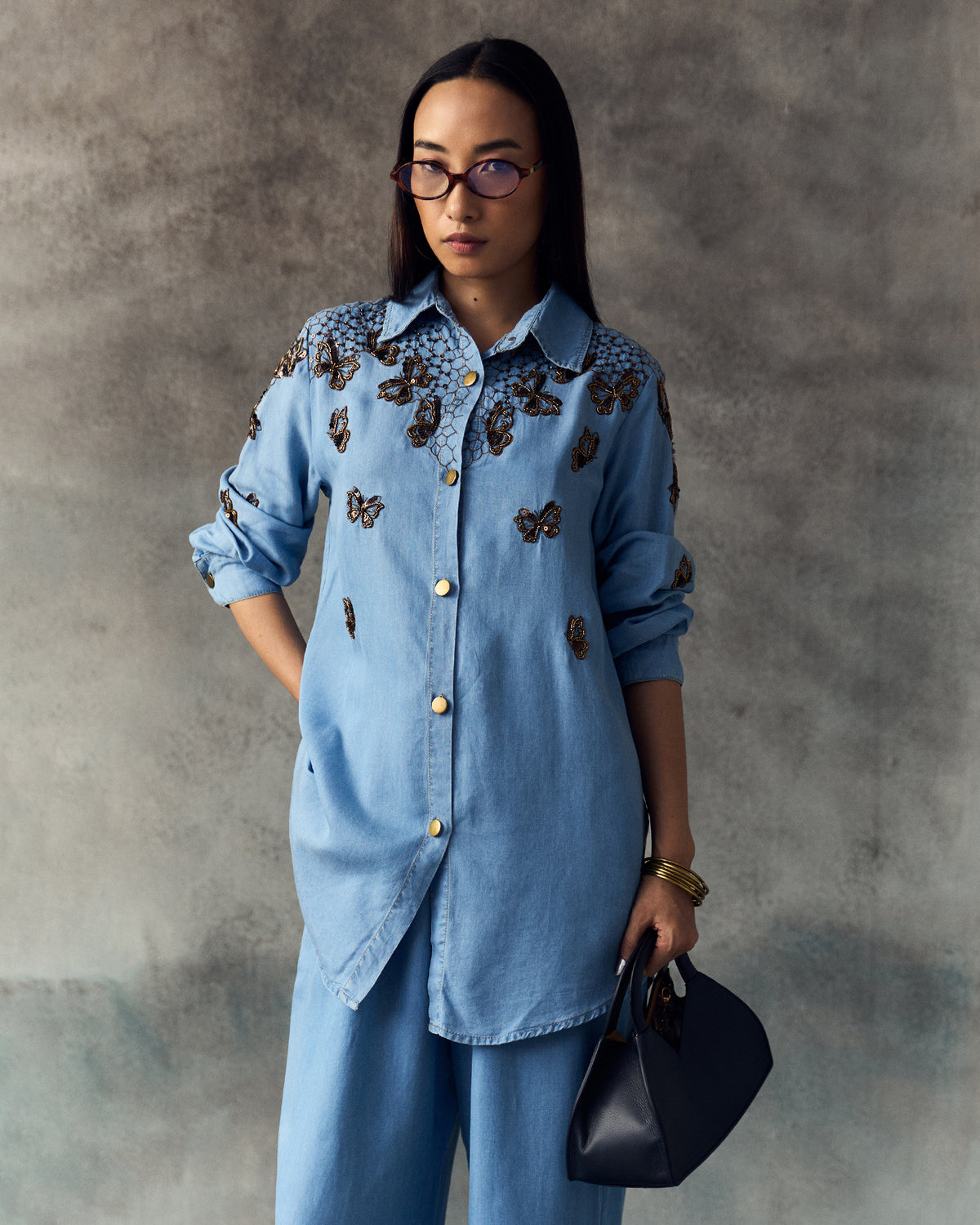 SKY BLUE LORREN COORD SET