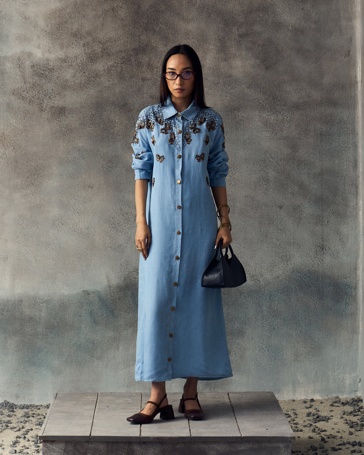 SKY BLUE SORREN DRESS