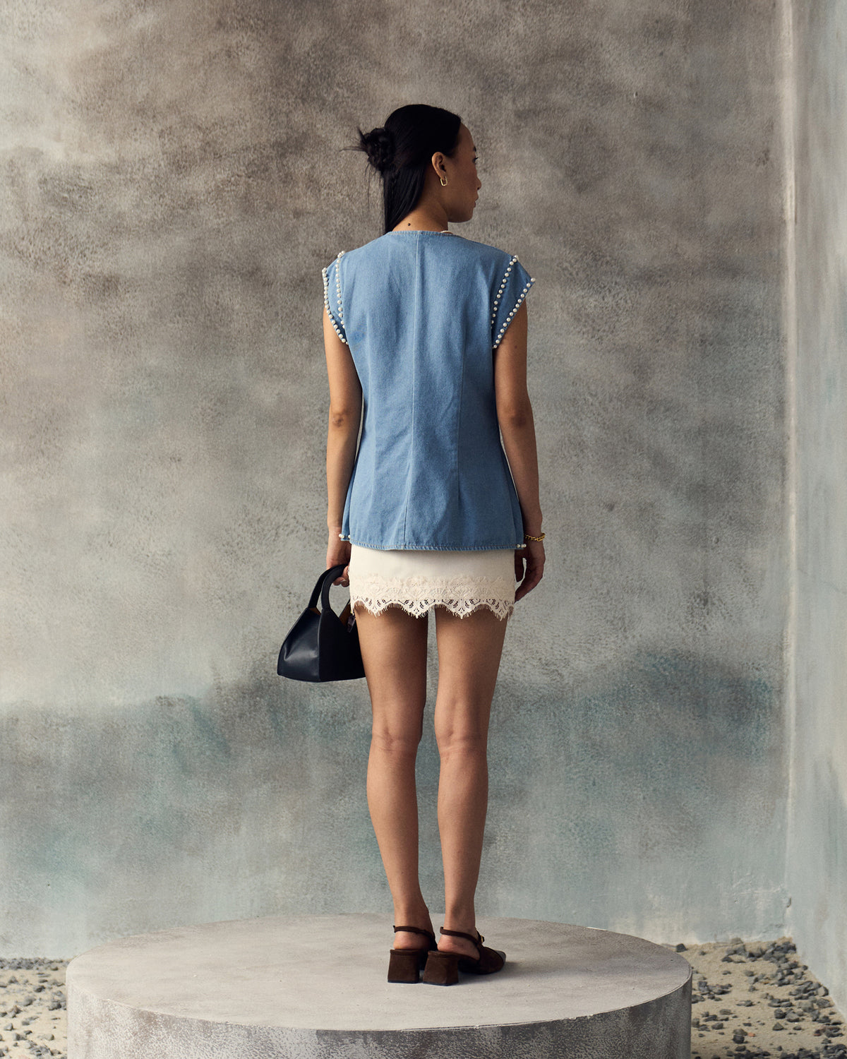 SKY BLUE MOLI WAISTCOAT