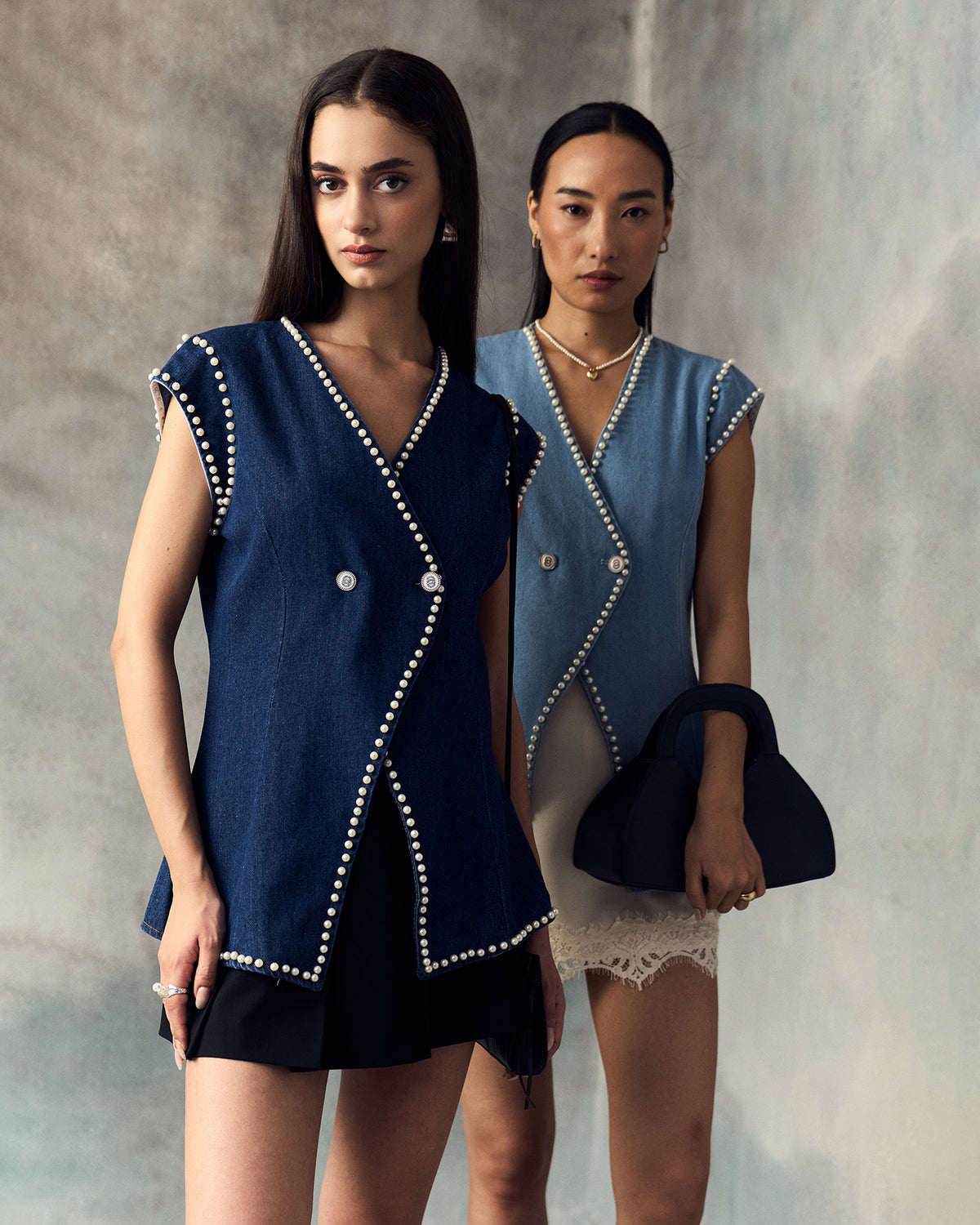 DARK BLUE MOLI WAISTCOAT