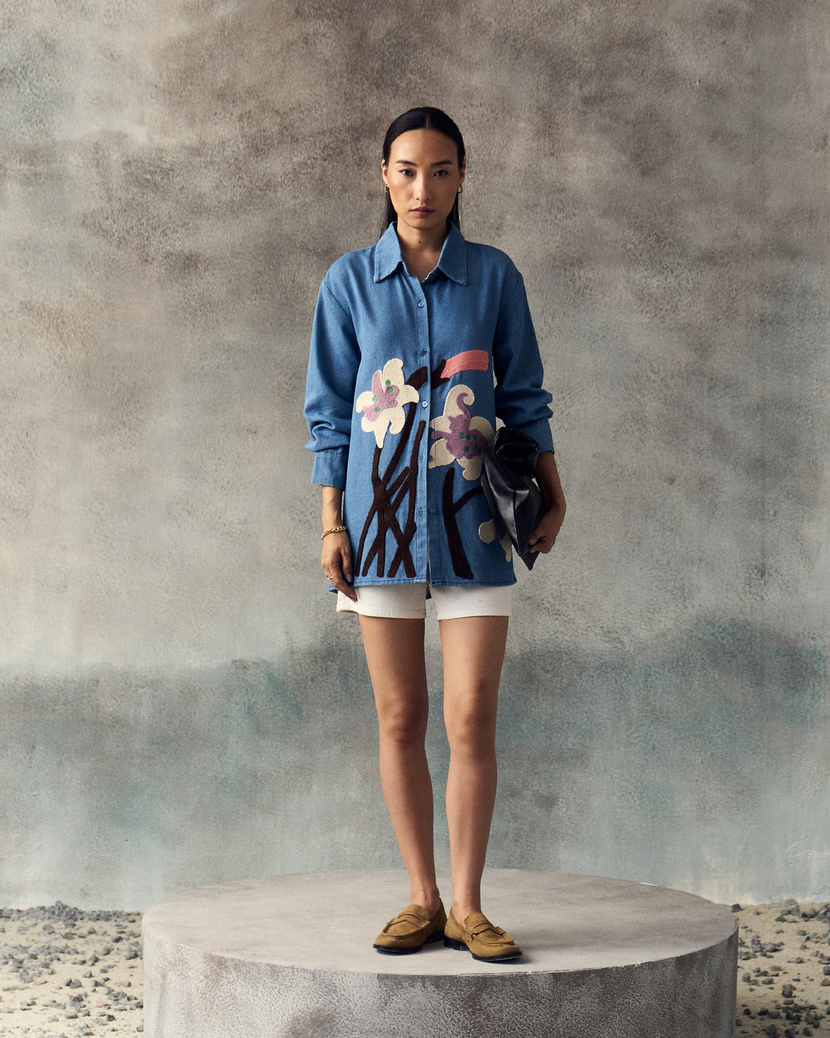 SKY BLUE LEINA SHIRT