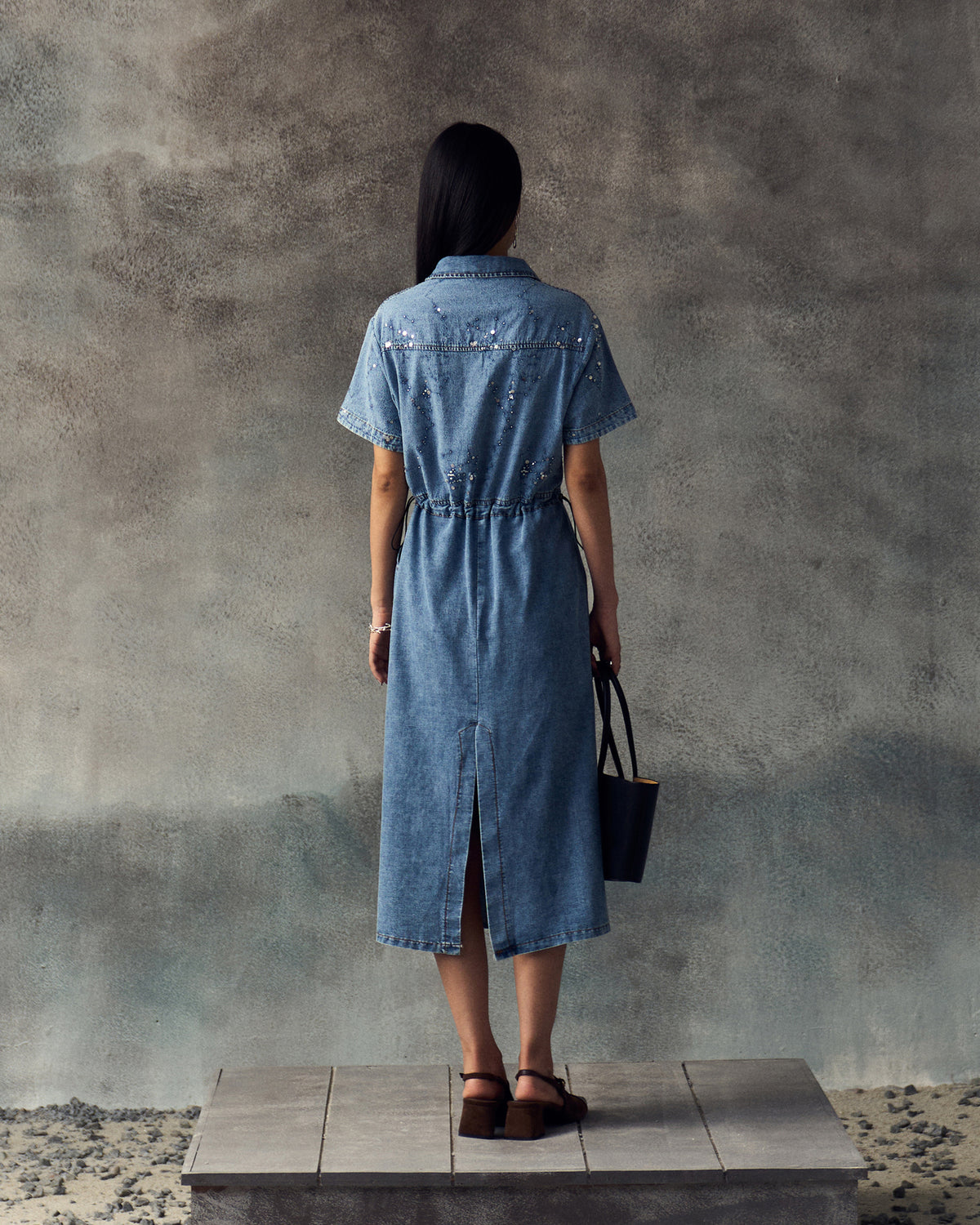 DENIM SHAYN DRESS