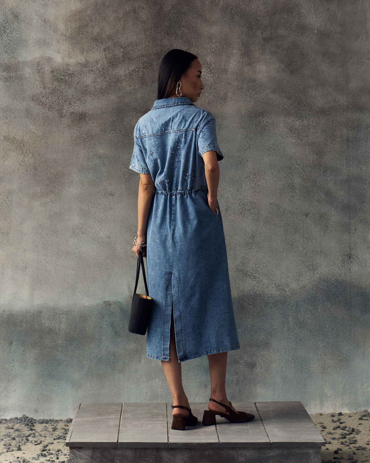 DENIM SHAYN DRESS