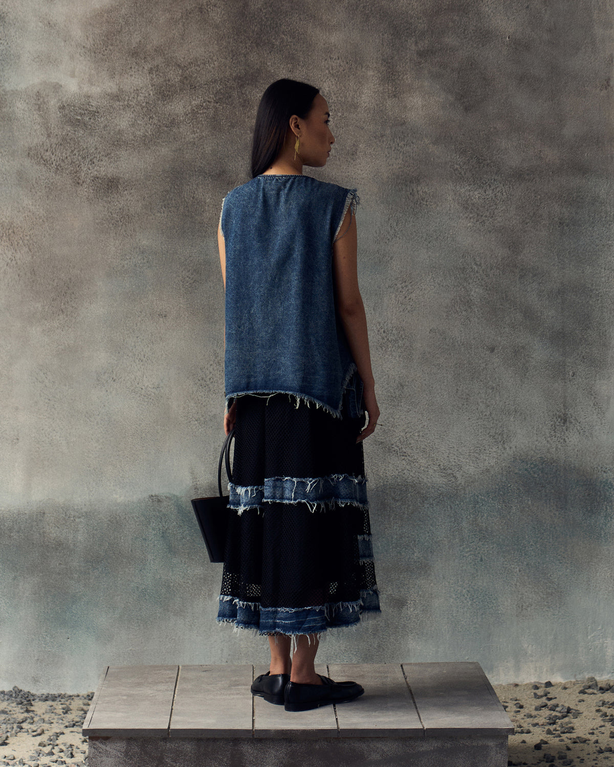 BLUE SABLYN SKIRT SET