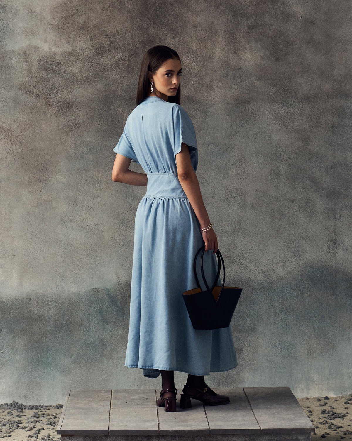 SKY BLUE ANISE DRESS